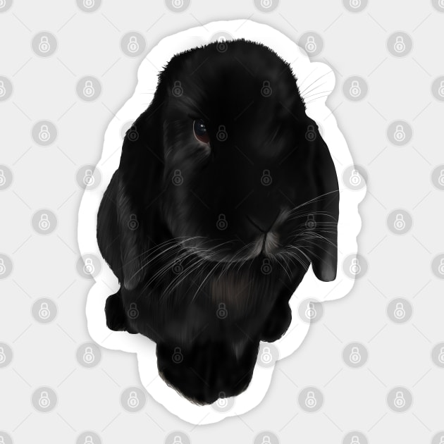 Oreo - Bunny Sticker by Rinecomic